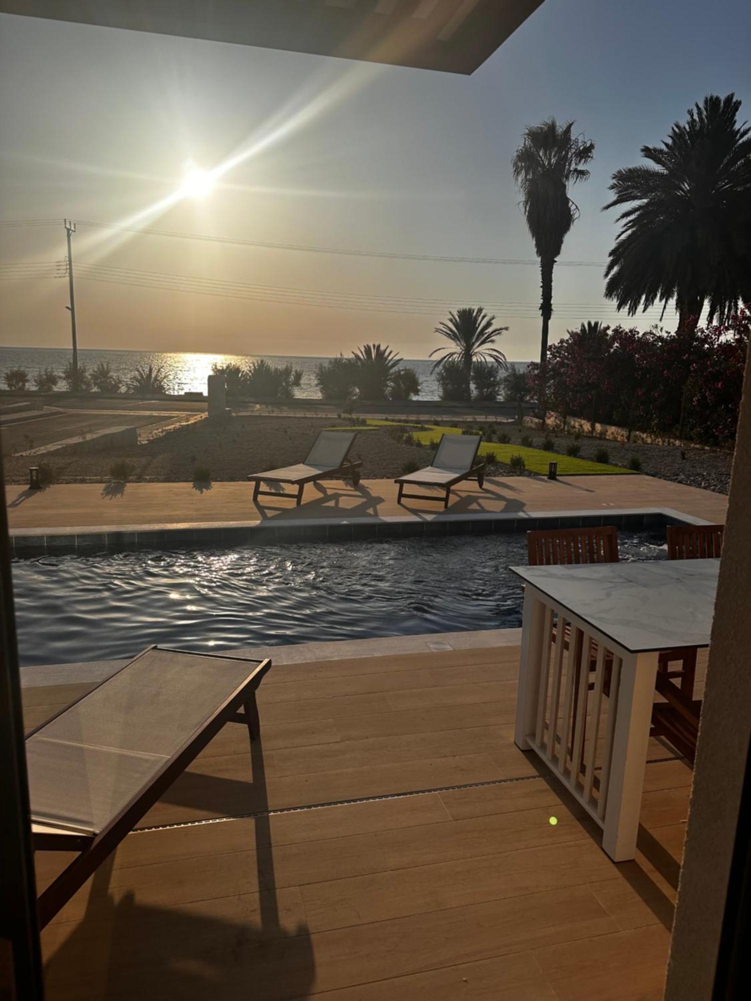 Santa Barbara Seafront Villas W Jacuzzi Pool Paphos Exterior photo
