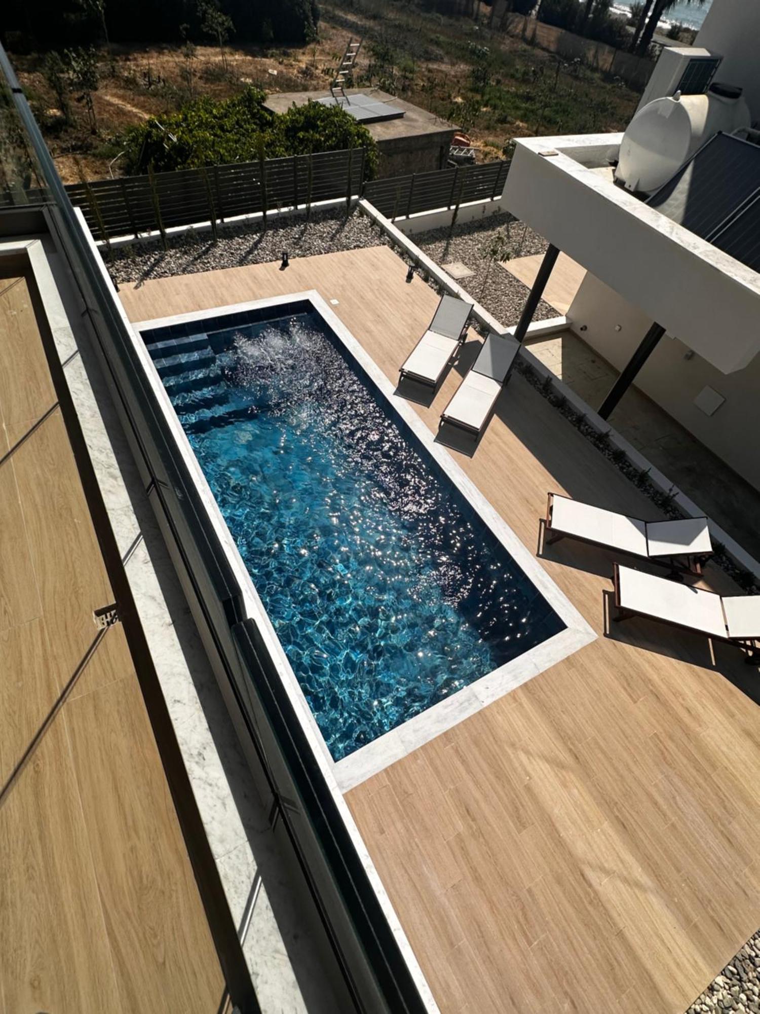 Santa Barbara Seafront Villas W Jacuzzi Pool Paphos Exterior photo